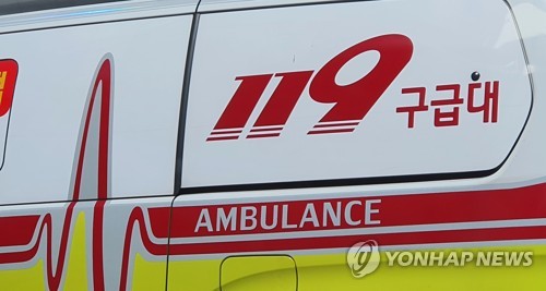 아파트 8층 외벽서 50대 추락…비가림 시설로 떨어져 경상