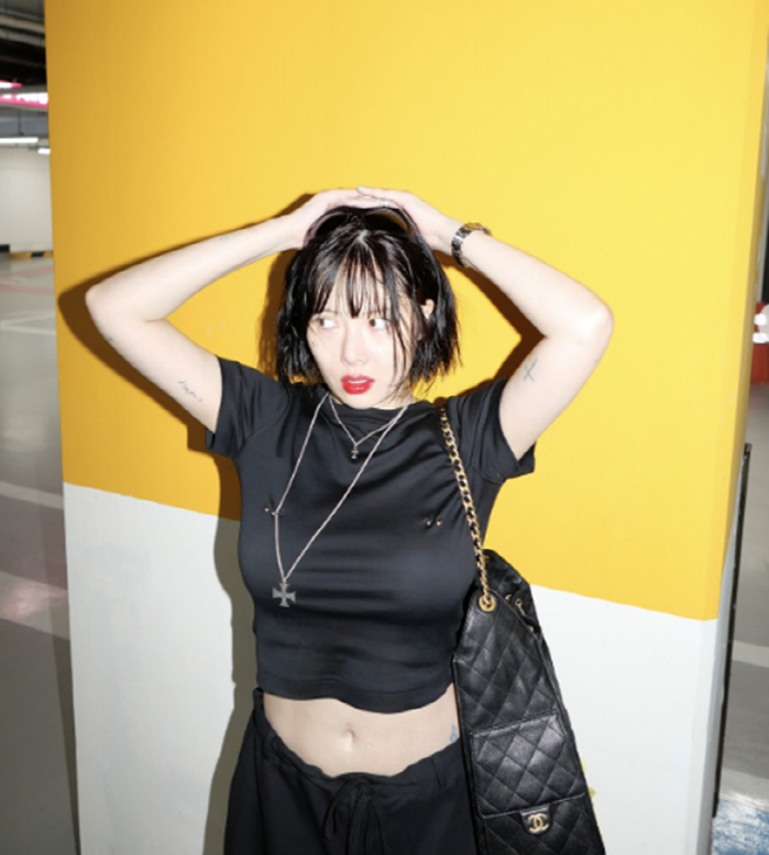 '용준형♥' 현아, 결혼하고 아줌마 됐다더니...몸무게 급속 증량 '좋아…
