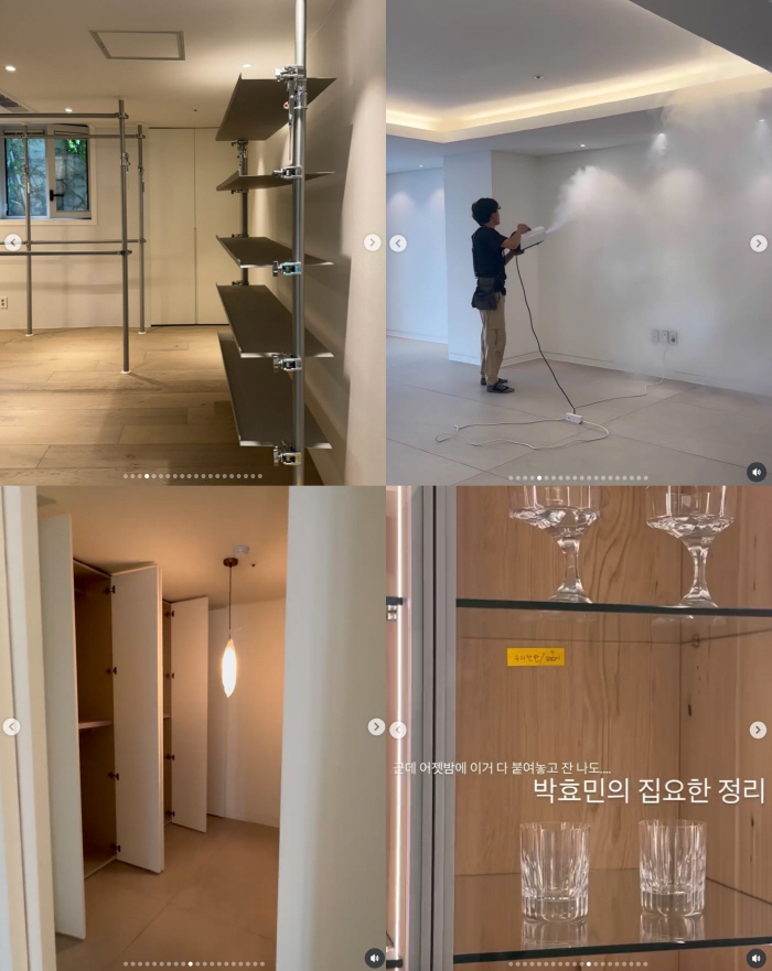 'S대 금융맨♥' 효민, 신혼집 최초 공개..명품 가방 줄세운 드레스룸 …