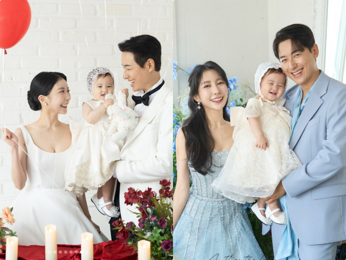 '이지훈♥' 아야네, 딸 돌맞이 가족사진 공개 "언제 이리 컸는지, 너무…