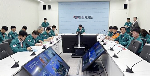 강원도, 연이은 폭염에 긴급 대책회의…"온열질환 예방에 만전"