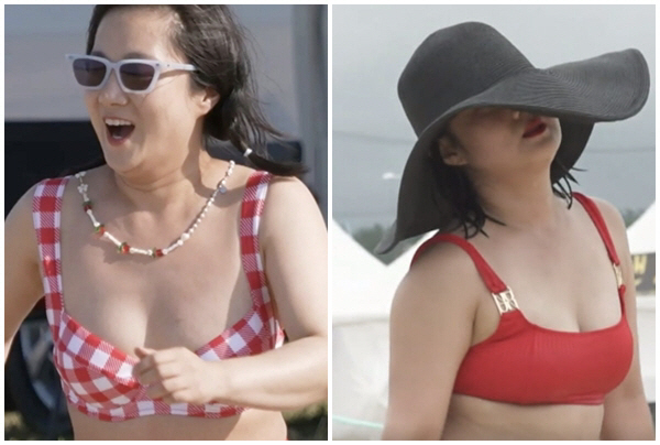 박나래, 비키니는 기세라더니…48kg 찍고 2년전과 완전 다른 비키니 몸매
