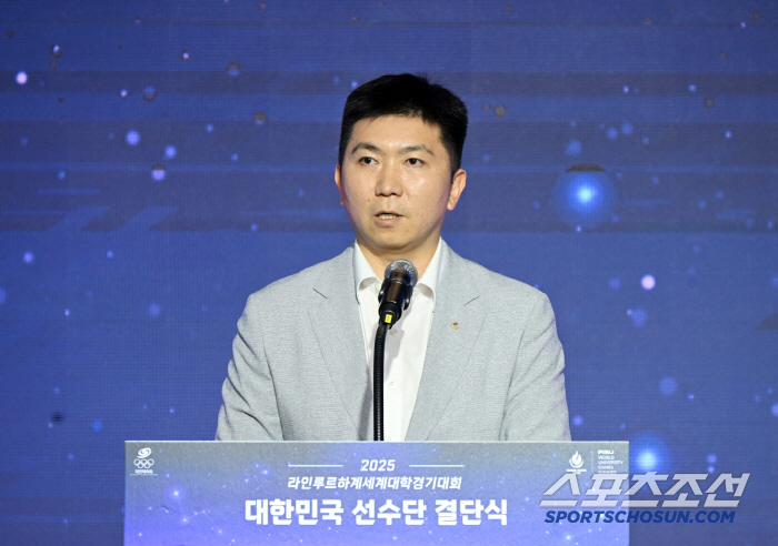 '이 명태가 널 지켜줄테니!" 'MZ 아는'유승민 회장,U대회 결단식 대…
