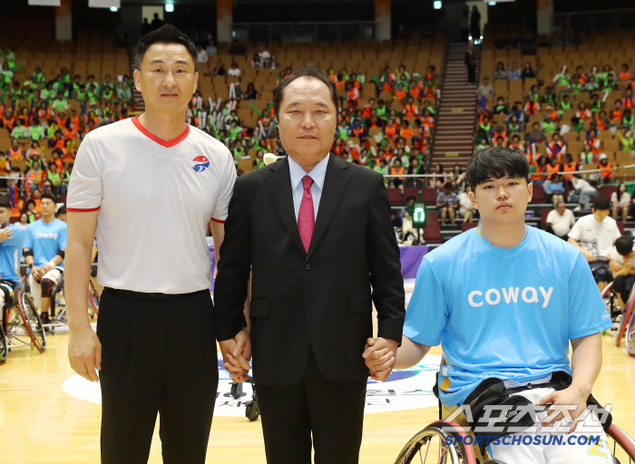2025 휠체어농구리그 성대한 개막! '김상열X오동석 펄펄'코웨이,춘천에…