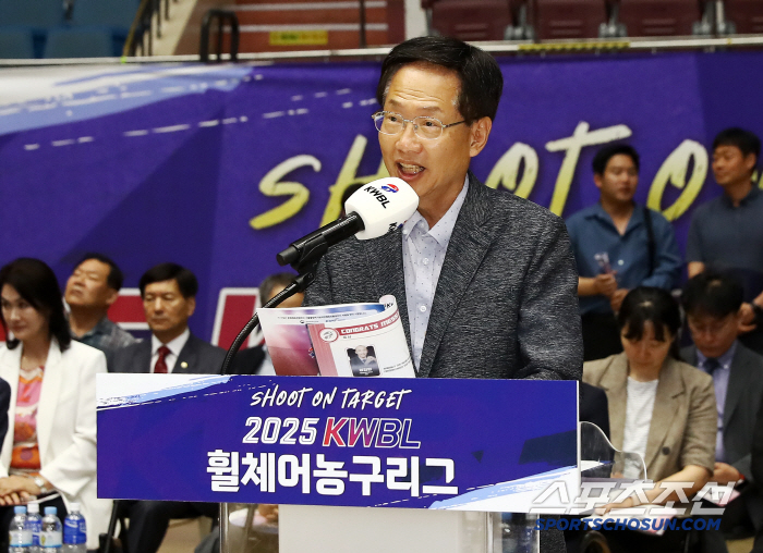 2025 휠체어농구리그 성대한 개막! '김상열X오동석 펄펄'코웨이,춘천에…