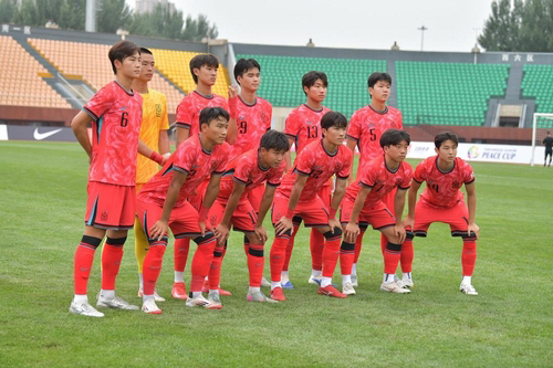 U-16 남자 축구대표팀, 친선대회서 '난적' 우즈벡에 1-0 승리