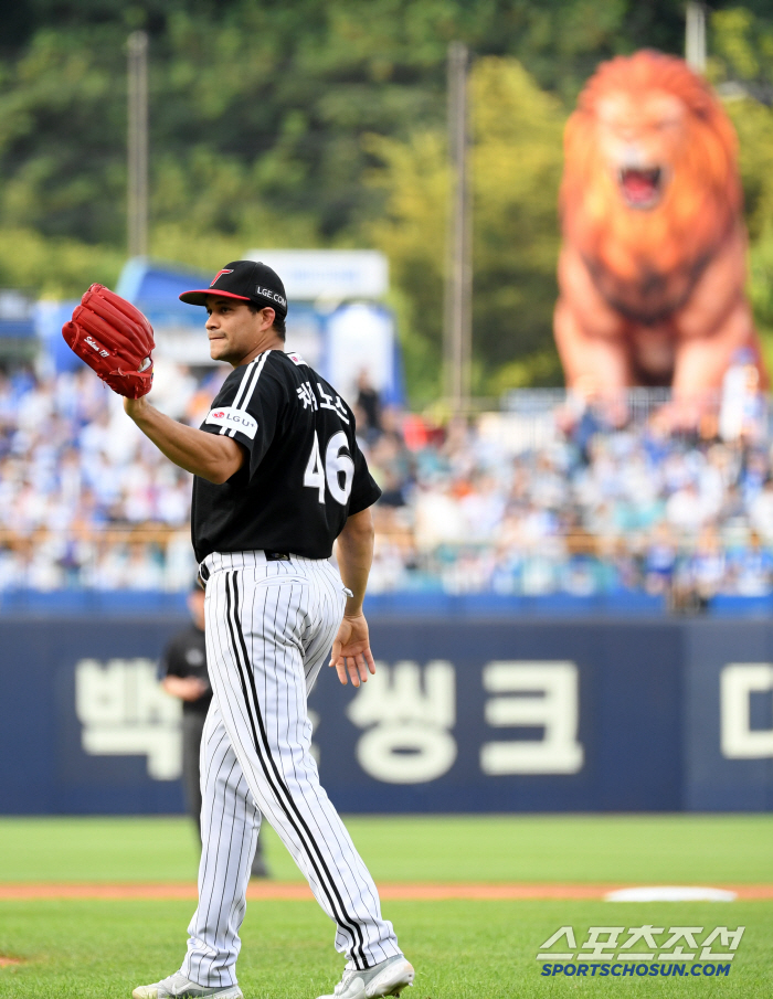 [포토] 치리노스 '라팍 선발 등판'