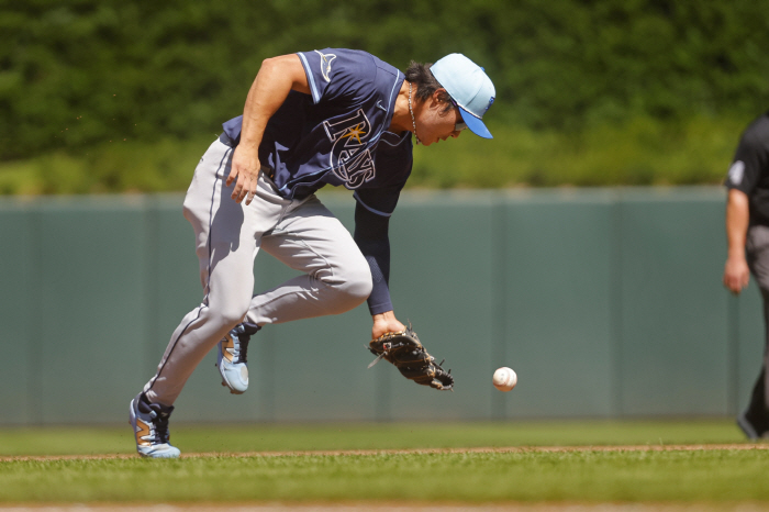 '싸늘하다. 부상인가, 배려인가' 320일 만에 MLB 복귀전 치른 김하…