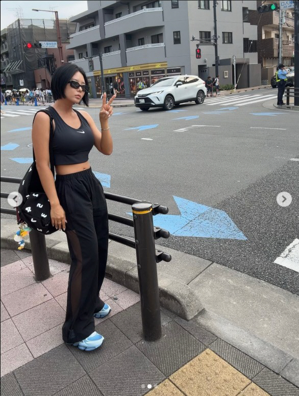 '강남♥' 이상화, 브라톱+트레이닝룩으로 도심 활보…'찐 국대 피지컬'