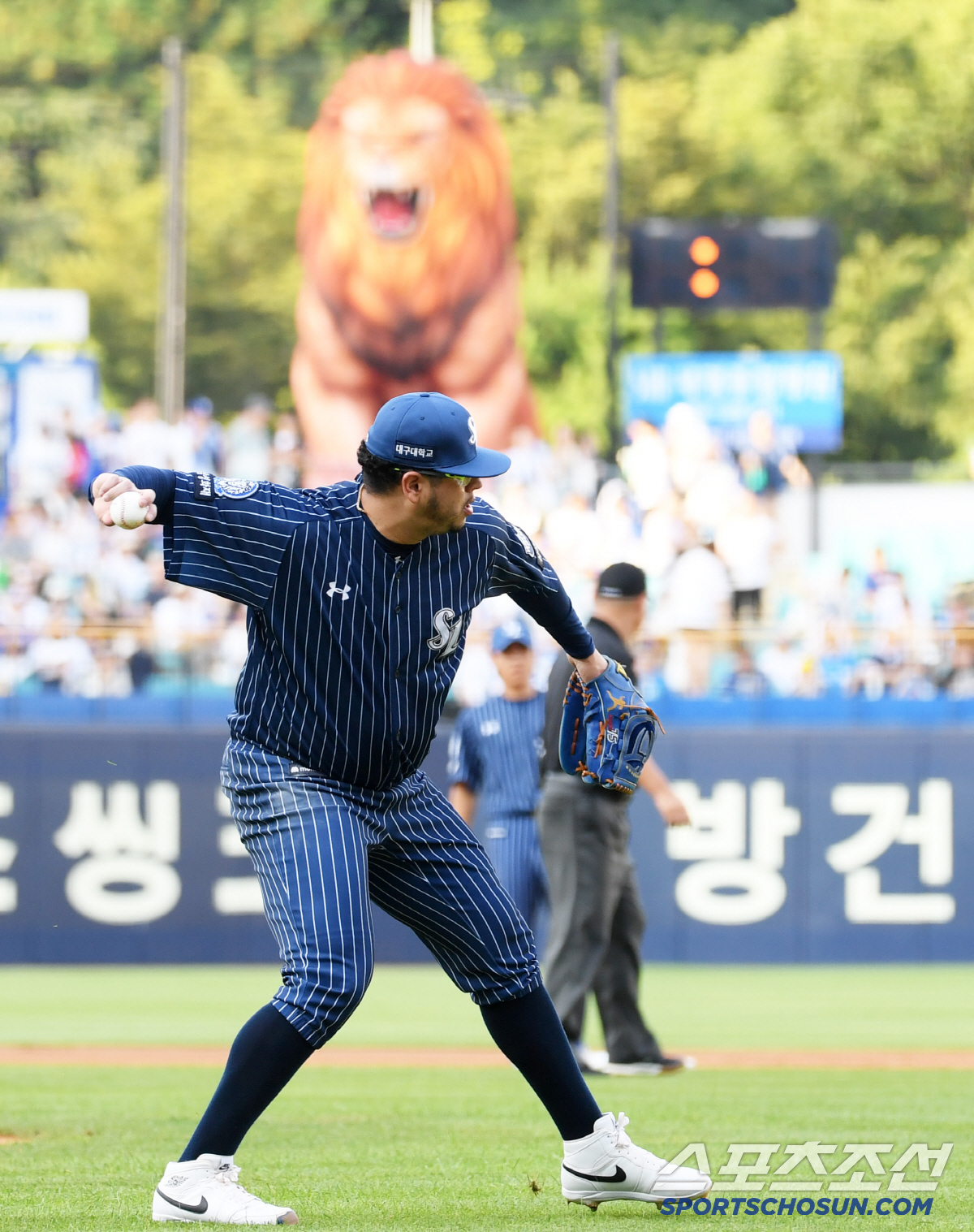 [포토] 후라도 '마지막 카운트 직접 처리'