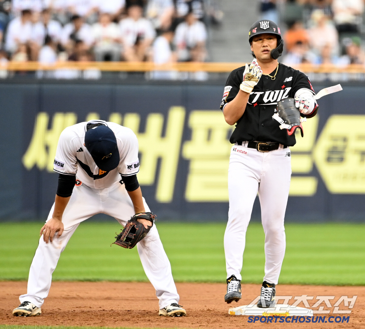 [포토] 김상수, 점수차 벌리는 2타점 2루타