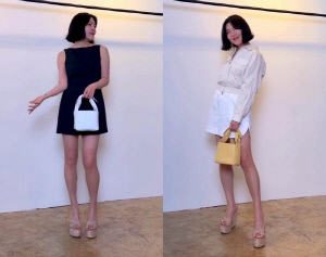 '46kg' 한혜연, 14kg 빼더니 초미니도 거뜬...