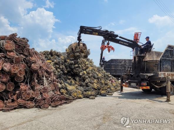 "폐통발 가져오면 최대 3천원 환급"…부안군, 어구보증금제 시행