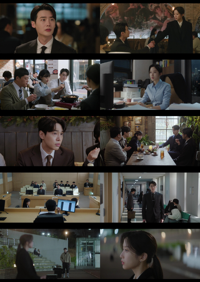 이종석·문가영, 알고보니 홍콩 입맞춤..공사구분 실패한 티키타카('서초동')[SC리뷰]