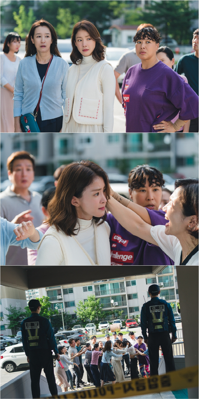 이시영, 아파트 주민에 머리채 잡혔다…아수라장 된 현장 ('살롱 드 홈즈…