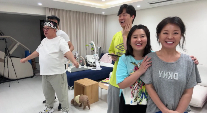 '73세' 이용식, 황혼육아에 살 쏙 빠졌다..이수민 "3교대로 육아중"…