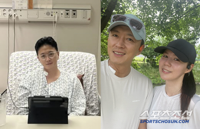진태현, 암 수술로 장기 걷어냈다 "♥아내 지키려 이겨낼 것"