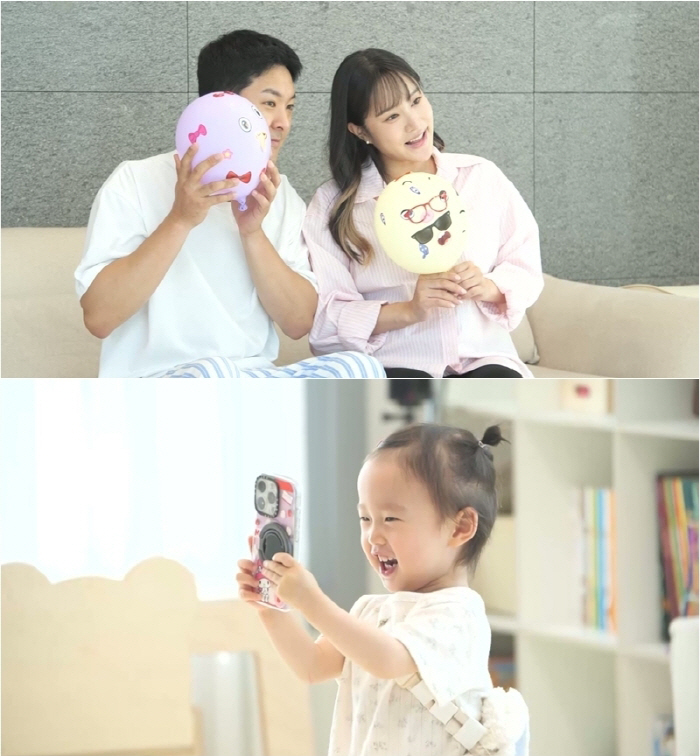 "DNA는 못 속여"…헤이지니 23개월 딸 채유, 캠들고 직접 촬영 "최…