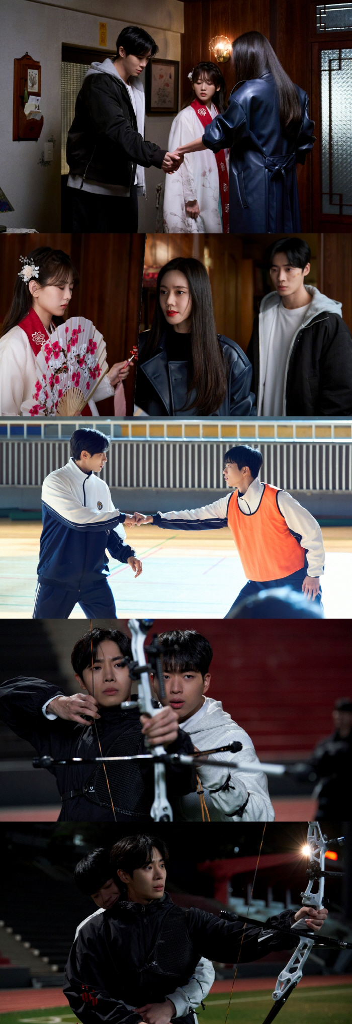 추영우 둘러싼 악력 싸움..조이현vs추자현, 무당 기 싸움 살벌하네('견…