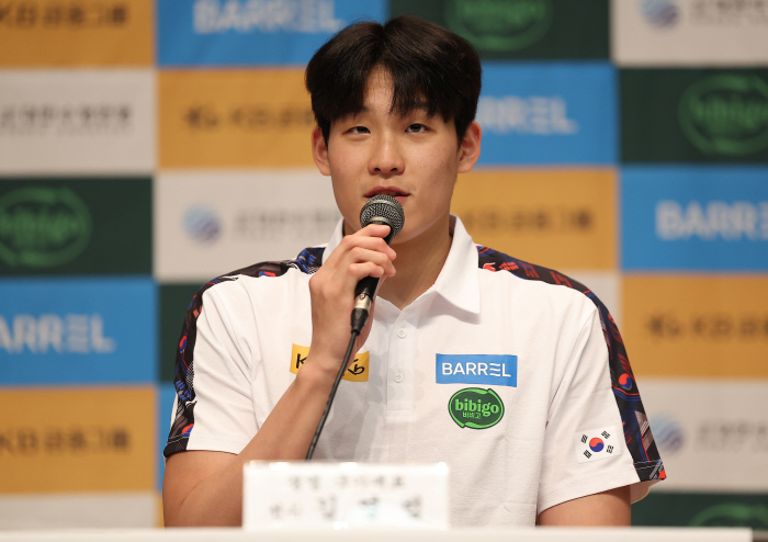 "계영800m는 세계新이 목표!" '19세 金영범의 패기에 놀란 '黃金세…