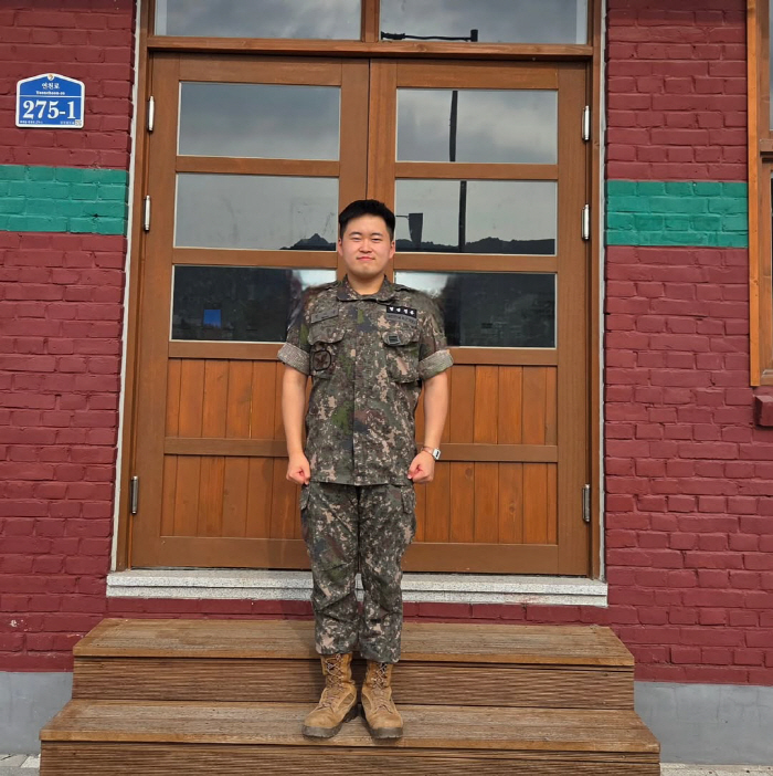 정은표 '서울대생 子', 30kg 감량 후 만기 전역...날렵해진 외모