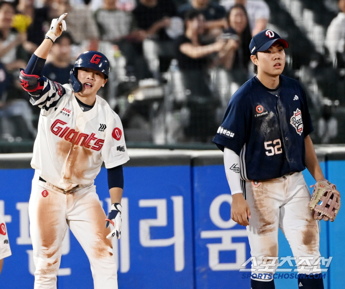 [포토] 박찬형, 역전 1타점 3루타 쾅!