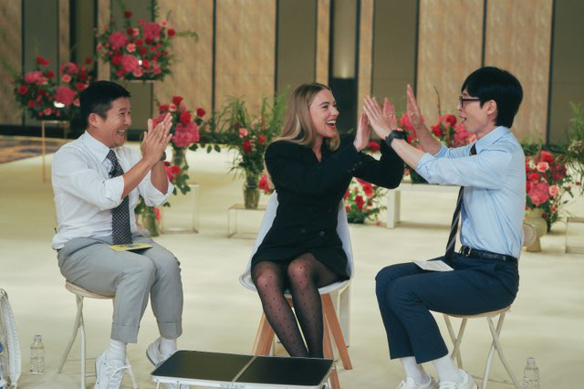 스칼렛 요한슨, '유퀴즈'서 만난 유재석에 푹 빠졌다 "같이 영화 찍자"…