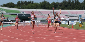 류나희, 육상 여자 100ｍ 허들 역대 4위 기록으로 백제왕도 우승