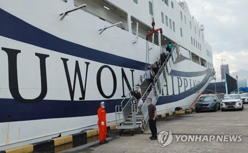 동해항∼러·일 국제여객선 이용객 24.8% 감소