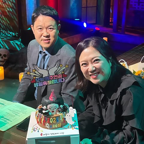 [SCin스타] 김구라→장혜진도 출동…김숙, 연이은 생일 축하 물결