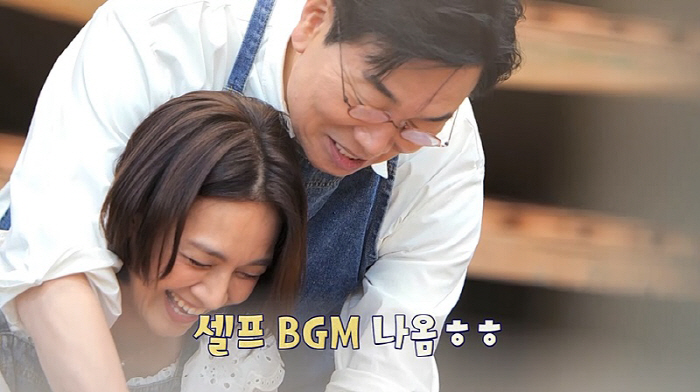 '테토女와 에겐男?' 김일우·박선영, '사랑과 영혼' 백허그 포즈 '셀렘…