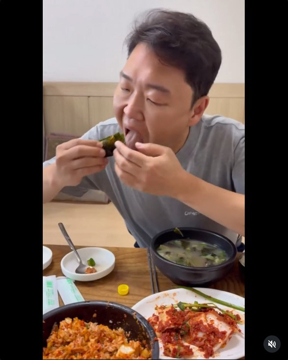 싸이, 빗발치는 항의에 드디어 자기관리…실비김치+소머리국밥까지 '뚝딱'