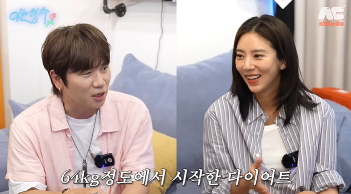 '이규혁♥' 손담비, 출산 2달만 '64→52kg' 성공했지만..."나잇…