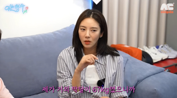 '이규혁♥' 손담비, 출산 2달만 '64→52kg' 성공했지만..."나잇…
