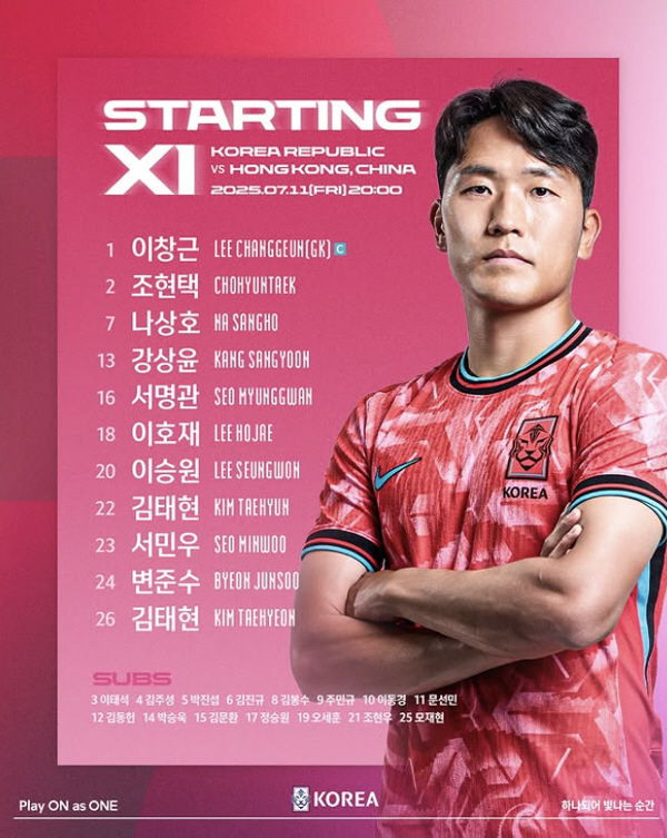 [홍콩전 전반 현장리뷰]'일본전 학습효과' 6-3-1, 극단적 수비 전술…