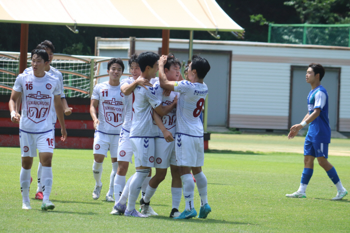 [대학축구]'디펜딩 챔피언' 선문대, 경일대 1-0 잡고 8강 진출(종합…