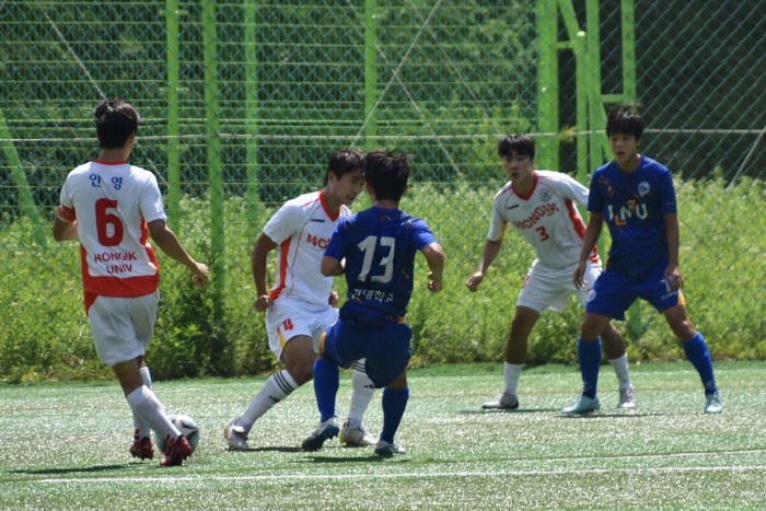 [대학축구]'디펜딩 챔피언' 선문대, 경일대 1-0 잡고 8강 진출(종합…