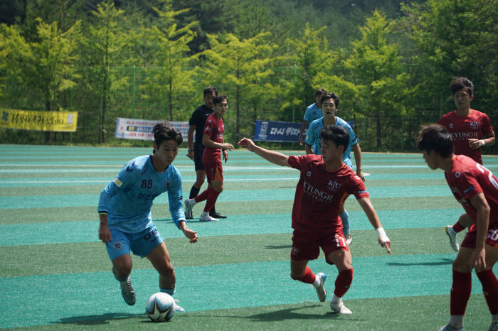 [대학축구]'디펜딩 챔피언' 선문대, 경일대 1-0 잡고 8강 진출(종합…