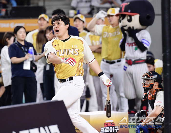 '몬스터월 넘긴 끝내기' 홈런 1위 자존심 지켰다! 디아즈, 홈런더비 우…