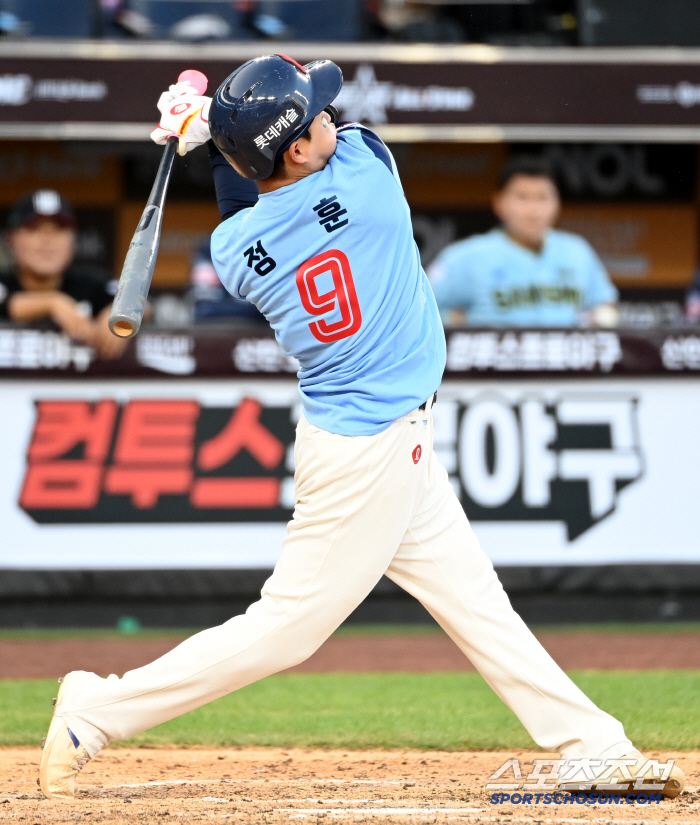 '정훈을 삼켰다' 베스트는 아니지만 시선강탈 대성공…"이제 1군에서 좋은…
