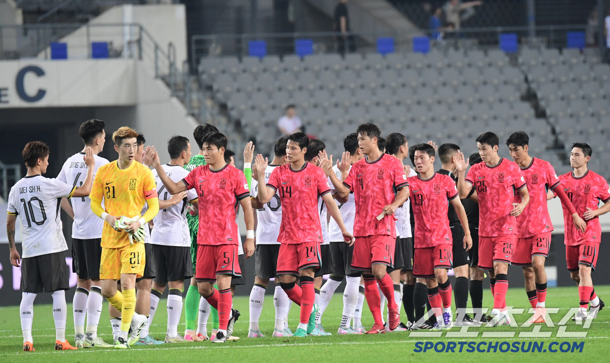 '韓, 패배 뼈아팠다' 中 이상↔현실 차이 인정 '日 대패 피해야지'…전…