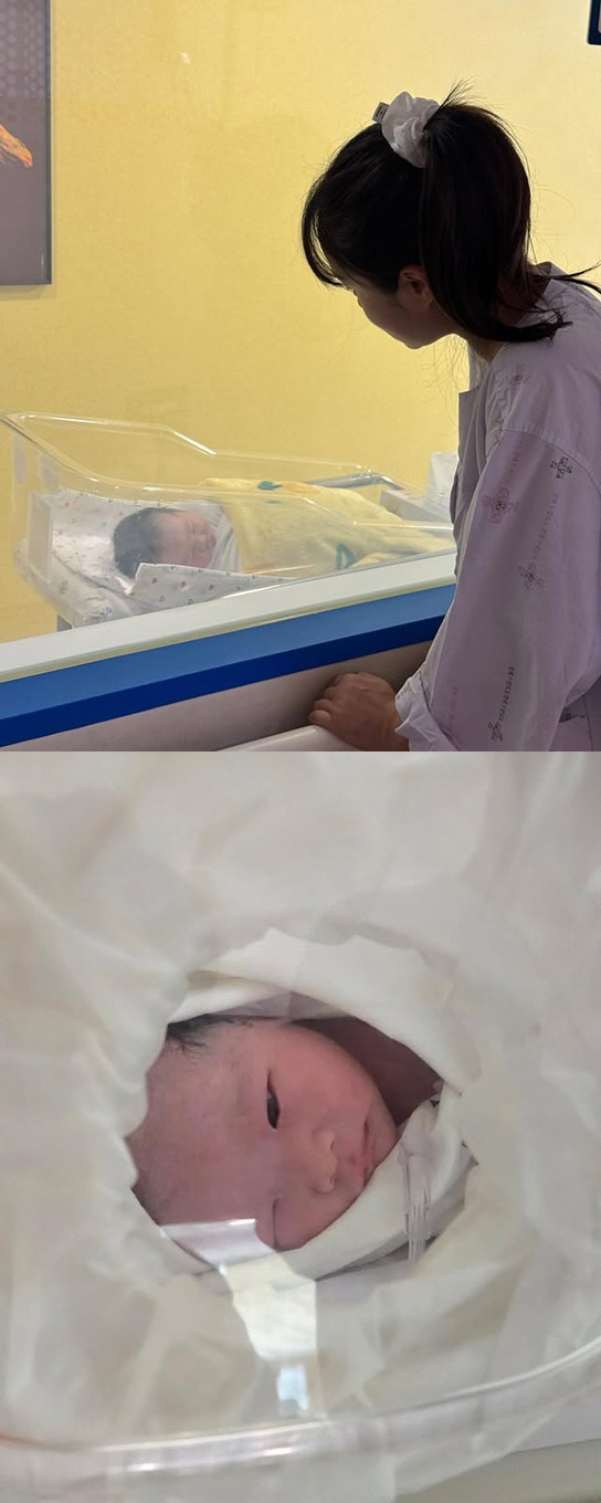 "만삭에 67kg" 헤이지니, 둘째 아들 출산 "제왕절개 무서웠지만 잘 …