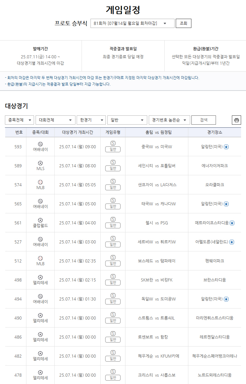 '스포츠토토를 소액으로 건전하게!' 다양한 게임 유형으로 즐기는 프로토 …