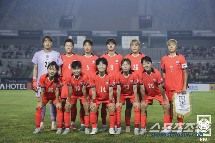 "고려대 막내온탑 정다빈의 짜릿 동점골!" 韓,'난적'일본과 1대1무!잘…