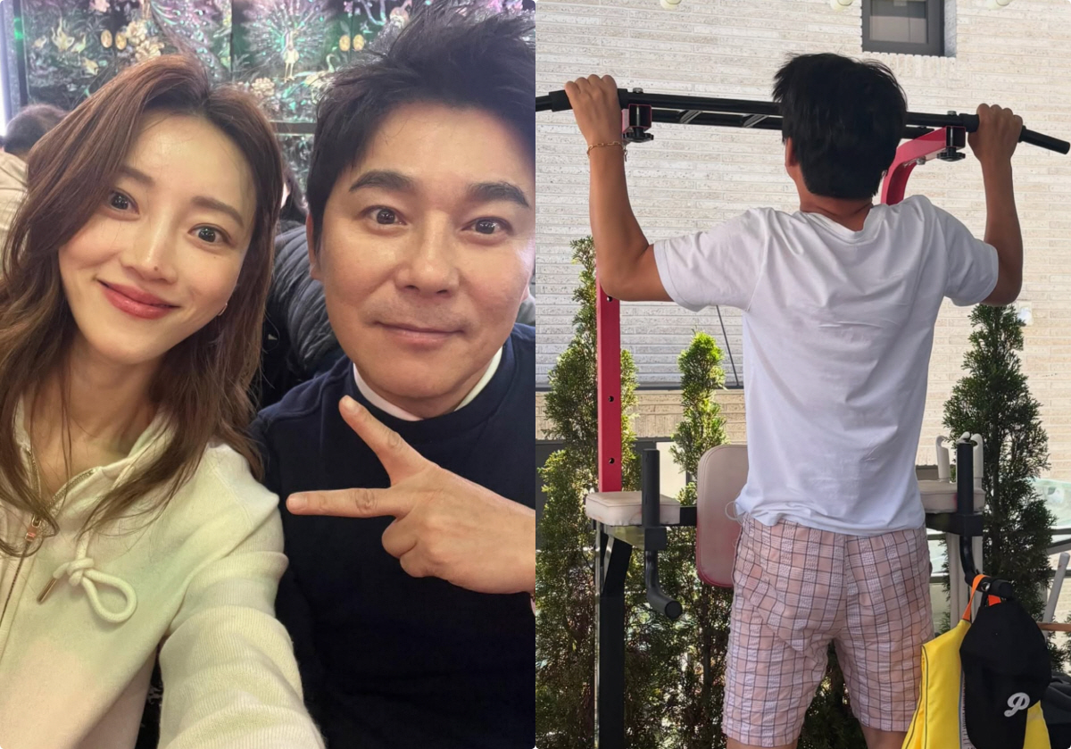 서하얀, 18살 연상 ♥임창정 체력 저하 걱정 "살 올라 턱걸이도 힘들어…