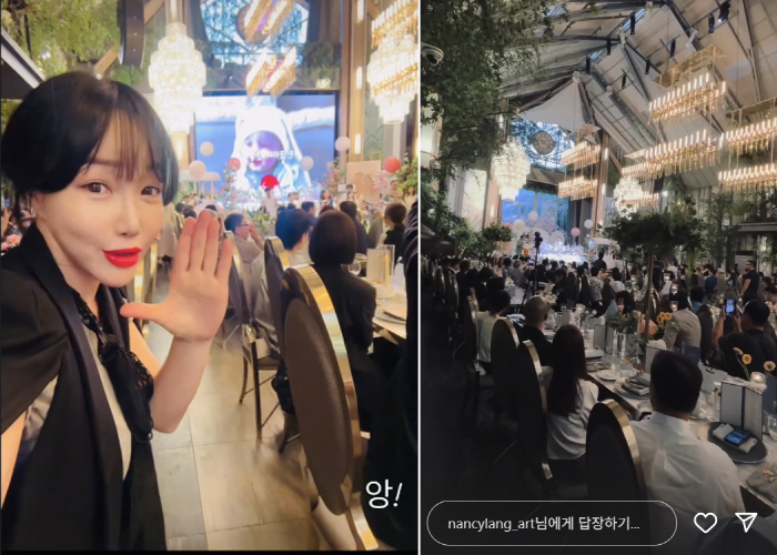 '이지훈♥' 아야네, 논란의 드레스 3벌 입었다 "결혼식 같은 돌잔치"