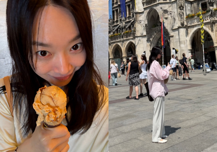 이효리·제니 이어 신민아도..'발가락 신발' 신고 유럽 활보 “이만보 걸…