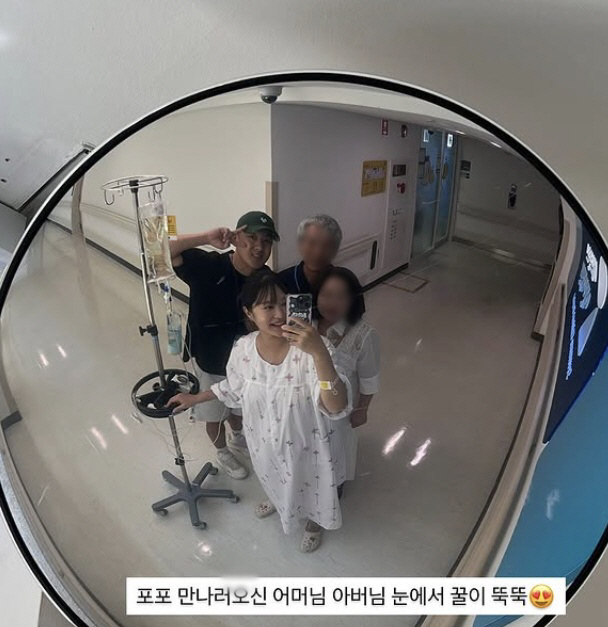 헤이지니, 둘째 출산 5일만에 수척..훗배앓이 통증 속 조리원 입성