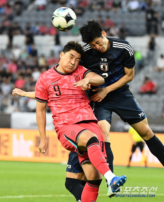 [한일전 현장리뷰]"韓 축구 불명예 역사→첫 3연패" '홍명보호' 첫 패…