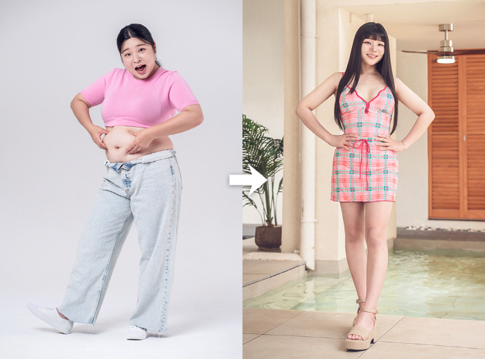 신혜선, 21kg 빼고 가슴성형까지.."수영복이 나한테 맞다니!" 감격